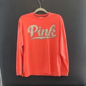PINK VS pink long sleeve size small